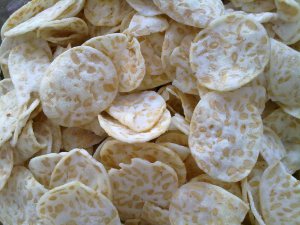 Make Chips with material Tempe Bumbung